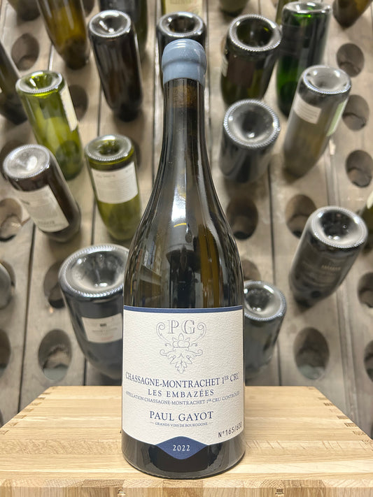 Chassagne-Montrachet 1er Cru 'Les Embazées' 2022 - Paul Gayot